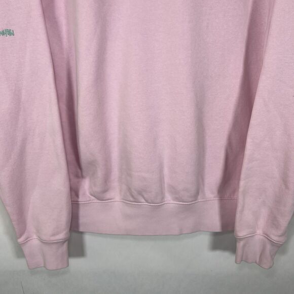 Nike NYC It’s All A Game Hoodie Sweatshirt Mens Size Small Pink Fleece EUC - Picture 13 of 14